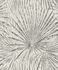 Non-woven wallpaper 555738 Rasch White Black Leaves 2