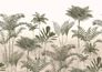Wall mural 556278 Rasch Khaki Beige Plants Tropics 1