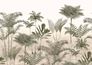 Wall mural 556285 Rasch Khaki Beige Plants Tropics 1