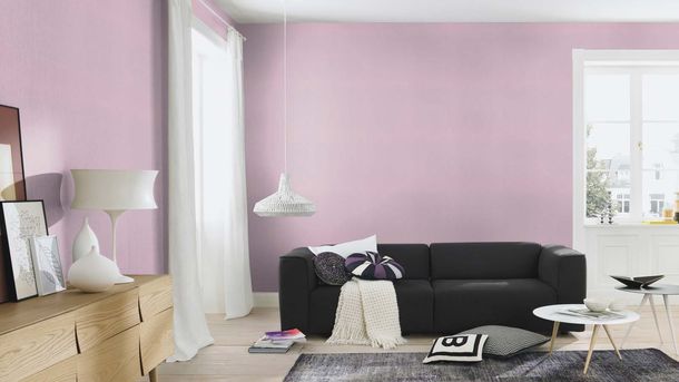 Vliestapete-537642-Rasch-Uni-Linien-Lila-63214361_3