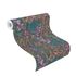 Vliestapete-538236-Rasch-Floral-Schwarz-Lila-63214373_2 4