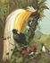 Mural 543797 Rasch Green Brown Jungle Birds 1