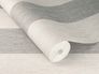 Non-woven wallpaper Rasch gray silver striped 844009 3