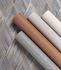 Non-woven wallpaper Rasch gray silver plain lines 844375 6