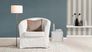 Non-Woven Wallpaper Rasch Blue Gold Plain Lines 844436 1