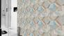 Rasch non-woven wallpaper gray beige triangles graphic 311907 1