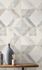 Rasch non-woven wallpaper white gray triangles graphic 311921 4
