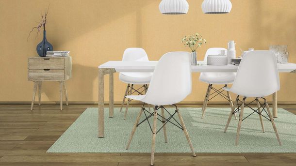 Vliestapete-Rasch-Textil-Optik-Uni-Gelb-633559-63214645_2