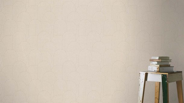 Vliestapete-Rasch-Bogen-Muster-Beige-Braun-634150-63214664_2