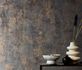Non-woven wallpaper Marburg black copper concrete look 34270 1