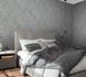 Non-woven wallpaper grey honeycomb Marburg 34160 2