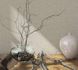 Non-woven wallpaper beige cream fabric look Marburg 34177 3