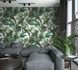 Non-woven wallpaper white green tropical Marburg 34194 2
