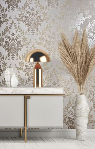 Non-woven wallpaper 31571 baroque beige gold Marburg