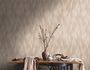 Non-woven Wallpaper beige brown graphic triangles 39104-3 4
