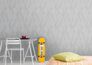 Non-woven Wallpaper grey White Graphic Triangles 39104-4 1