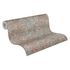 Non-woven Wallpaper brown green metallic used look 39110-1 3
