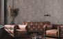 Non-woven Wallpaper black bronze metallic used look 39110-2 1