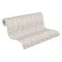 Non-woven Wallpaper beige white flowers leaves 39111-2 4