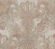Non-woven Wallpaper grey Copper Oriental Damask 39119-1 3