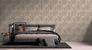 Non-woven Wallpaper grey Copper Oriental Damask 39119-1 1