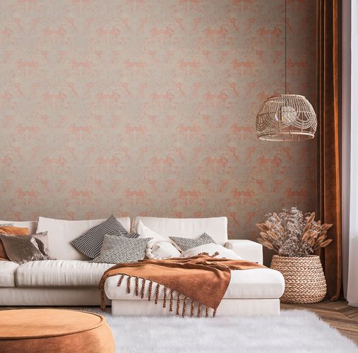 Vliestapete-Orange-Grau-Metallic-Oriental-Damast-39119-2-63215247_5