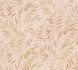 Non-woven Wallpaper Rose Gold Leaves Metallic 39120-3 2