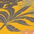 Non-woven Wallpaper Yellow Silver Metallic Flowers 39128-3 3