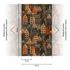 Wall Mural Blue Orange Urban Houses Village 39182-1 2