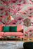 Wall Mural Blue Pink Palm Leaves Ferns 39183-3 1