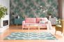 Photo Wallpaper Green Pink Leaves Fern Tropical 39184-4 1
