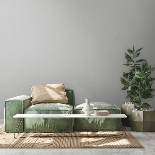 Non-woven Wallpaper grey plain Texture 39216-6