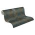 Non-woven Wallpaper green Texture palm leaves 39218-3 5