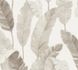 Non-woven Wallpaper white beige palm leaves 39218-5 3