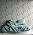 Non-woven Wallpaper white beige palm leaves 39218-5 1