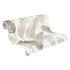 Non-woven Wallpaper white beige palm leaves 39218-5 5