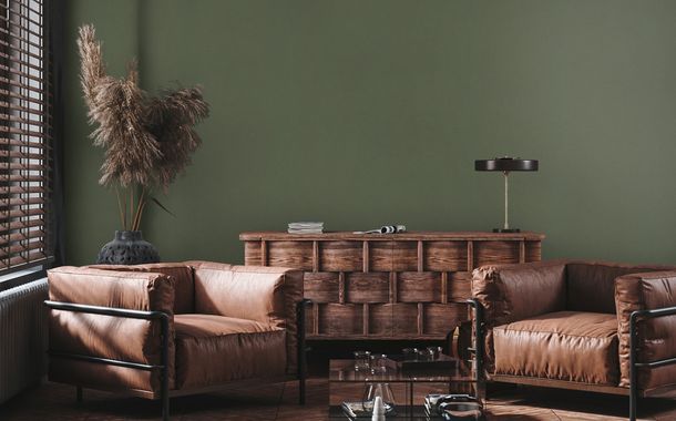 Vliestapete-Uni-Textil-Optik-Struktur-Gruen-39266-3-63215320_3