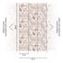 Wall Mural White Copper 3D Effect Abstract Metallic 39178-2 5