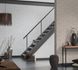 Non-woven wallpaper 3544-26 white grey fabric look 4