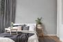 Non-woven wallpaper 3544-26 white grey fabric look 1