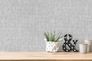 Non-woven wallpaper 3544-26 white grey fabric look 5