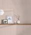 Non-woven wallpaper 38756-3 pink gold fabric look glitter 1