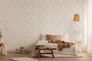 Non-woven wallpaper 38847-1 white pink metallic flowers 8