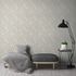 Non-woven wallpaper 38847-1 white pink metallic flowers 9