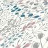 Non-woven wallpaper 38847-2 white pink metallic flowers 4