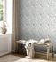 Non-woven wallpaper 38847-2 white pink metallic flowers 5