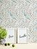 Non-woven wallpaper 38847-2 white pink metallic flowers 6