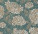 Non-woven wallpaper 39025-4 petrol bronze metallic floral 2