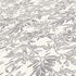 Non-woven wallpaper 39028-1 white silver metallic leaves 4