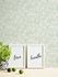 Non-woven wallpaper 39028-2 white green leaves pattern 6
